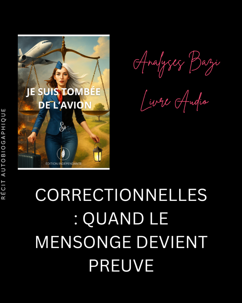 Analyse BAZI : Correctionnelles : quand le mensonge devient preuve