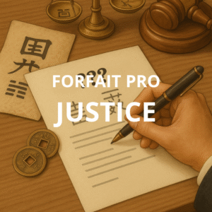 ⚖️ Forfait Justice – Professionnels du droit