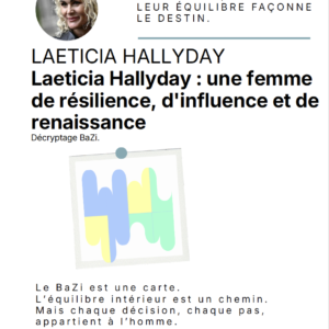 Analyse BaZi Laeticia Hallyday