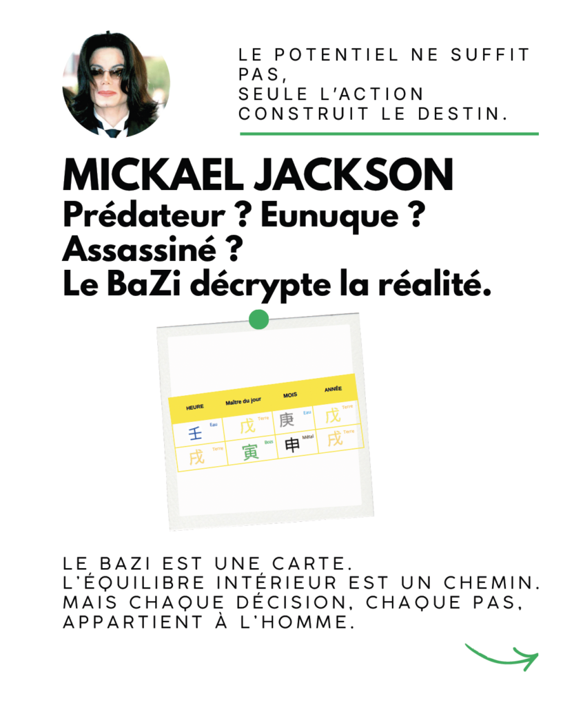 Analyse BaZi Mickael Jackson