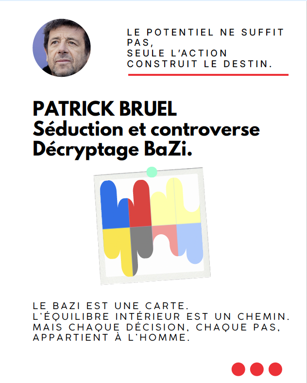 Analyse BaZi Patrick Bruel