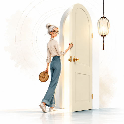 ORO ouvrant la porte du Design Feng Shui