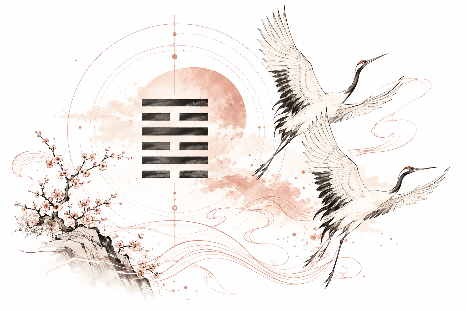 Le I Ching et le mouvement d'une situation